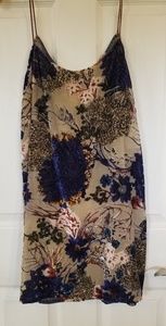 Free People Burnout Velvet Slip Dress